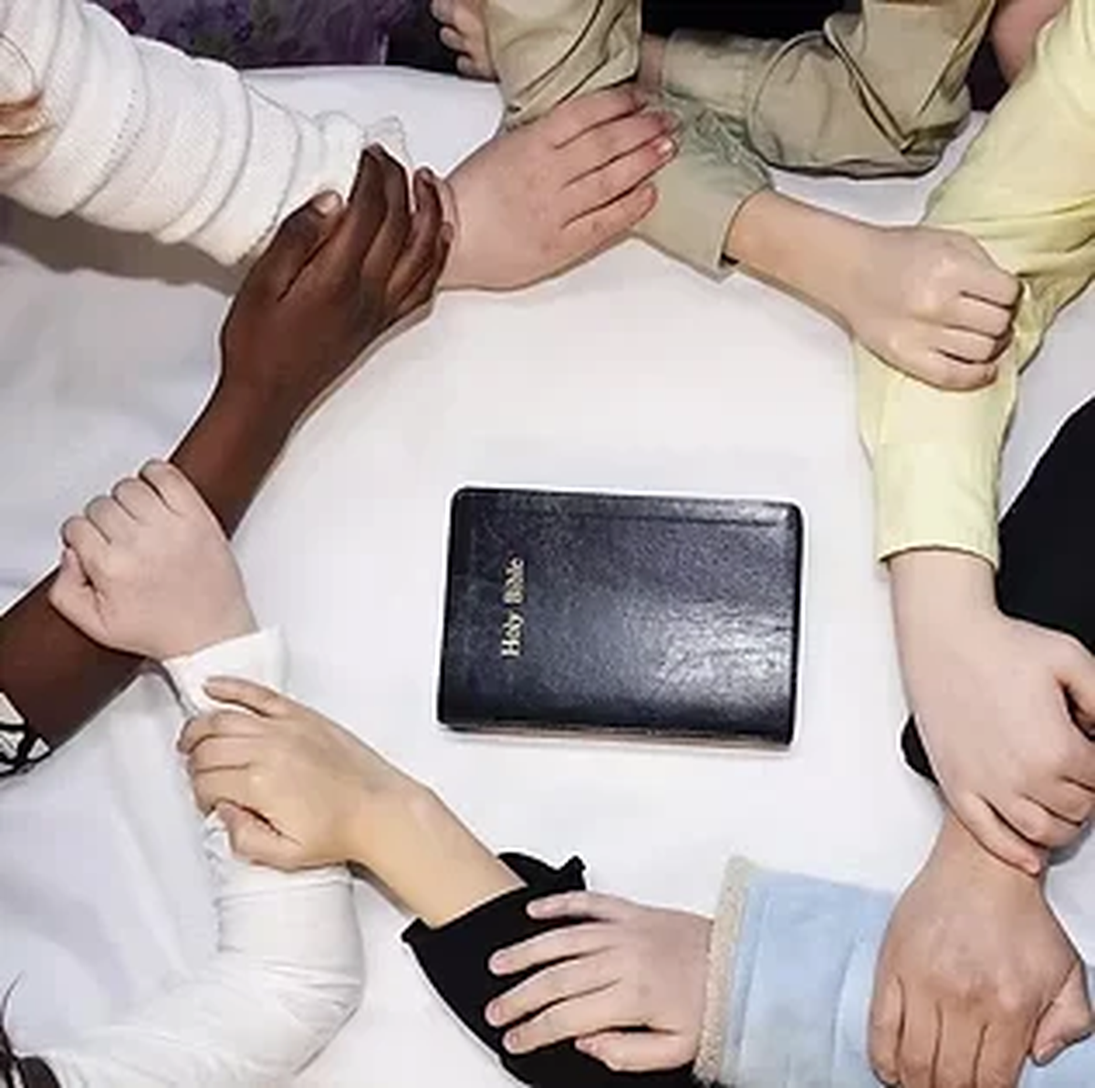 Small group Bible study gathering